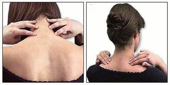 Übersichtsmassage für Halsosteochondrose